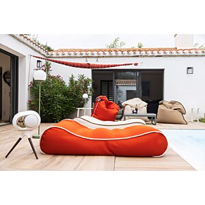 Bain de soleil MOJO SUNBED Orange / Blanc