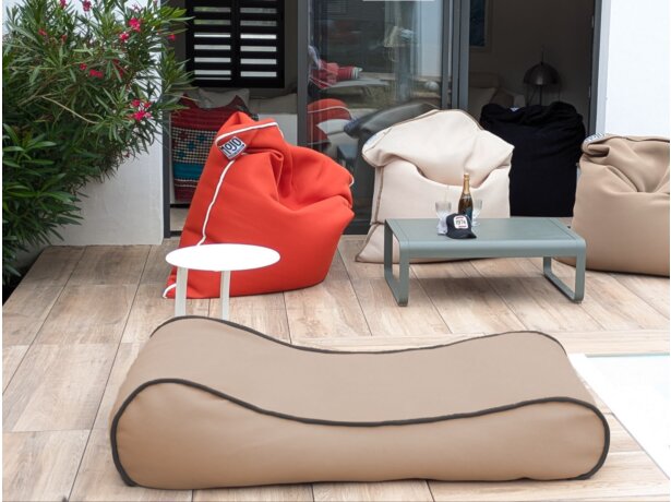 Outdoor MOJO SUNBED Café latté / Marron