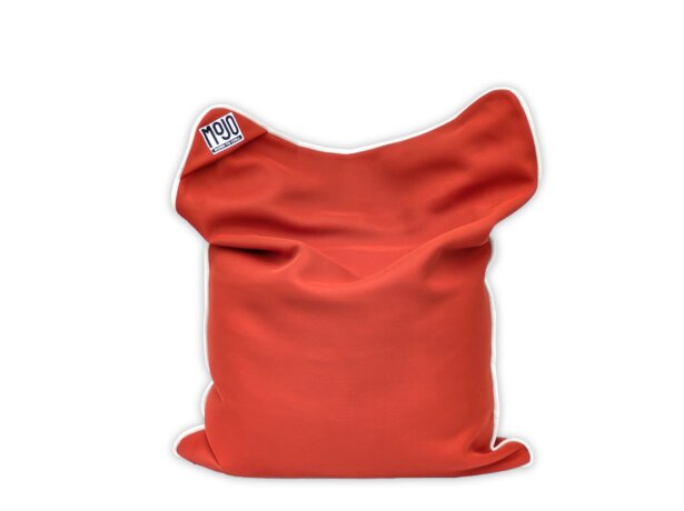 Coussin extérieur flottant MOJO WATERPOUF Orange / Blanc